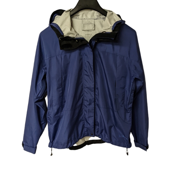 L.L. Bean Rain Jacket Blue Size Small - Picture 12 of 12